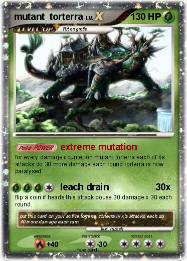 Pokemon mutant  torterra