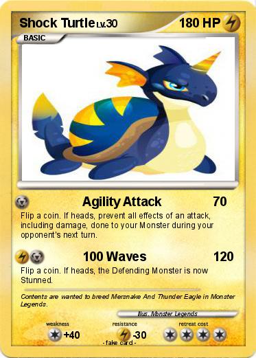 Pokemon Shock Turtle