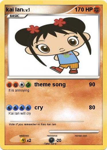 Pokemon kai lan