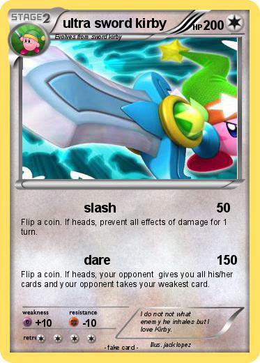 Pokemon ultra sword kirby