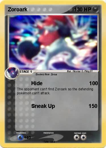 Pokemon Zoroark