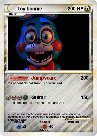 Pokemon toy bonnie