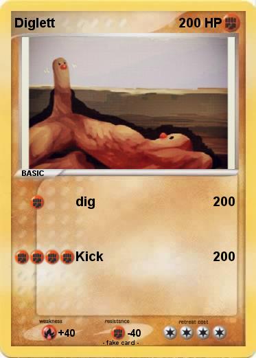 Pokemon Diglett