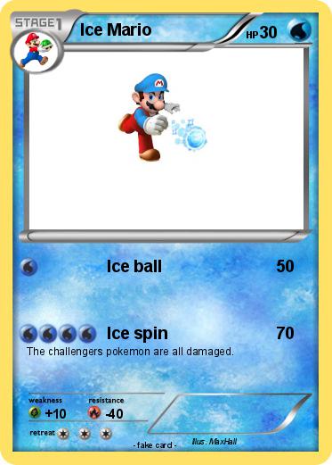 Pokemon Ice Mario