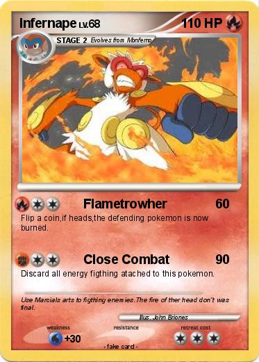 Pokemon Infernape