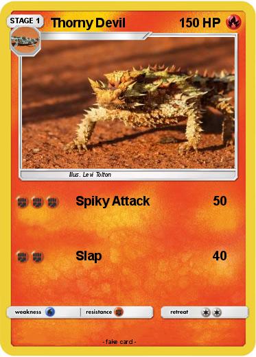 Pokemon Thorny Devil