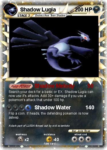 Pokemon Shadow Lugia