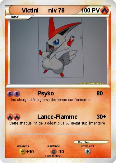 Pokemon Victini      niv 78