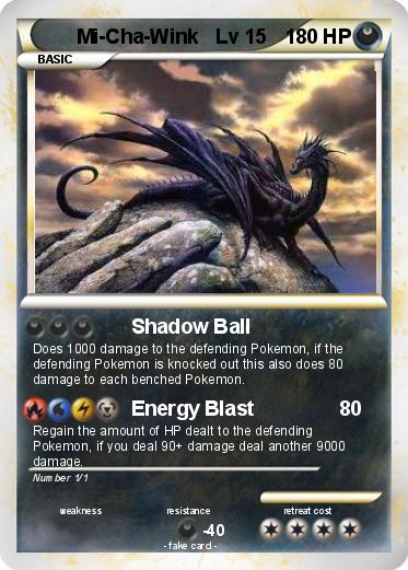 Pokemon Mi-Cha-Wink   Lv 15