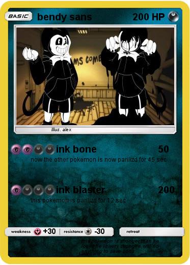Pokemon bendy sans