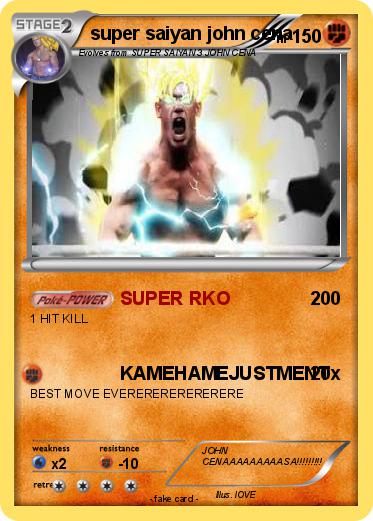 Pokemon super saiyan john cena