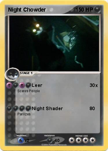 Pokemon Night Chowder