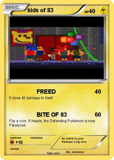 Pokemon kids of 83