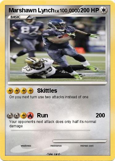 Pokemon Marshawn Lynch