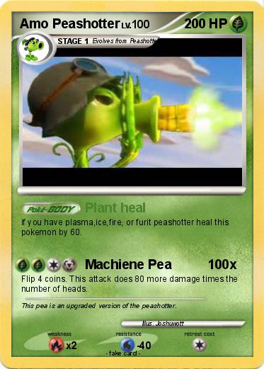 Pokemon Amo Peashotter
