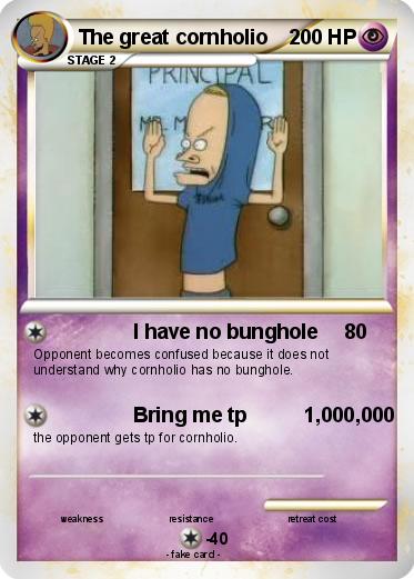 Pokemon The great cornholio