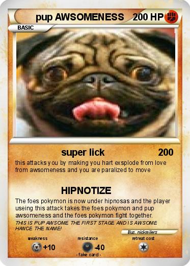 Pokemon pup AWSOMENESS