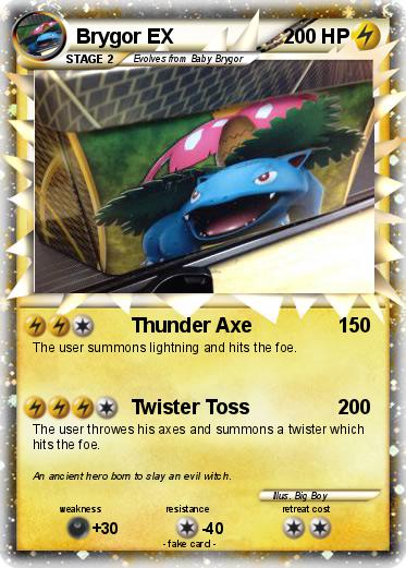 Pokemon Brygor EX