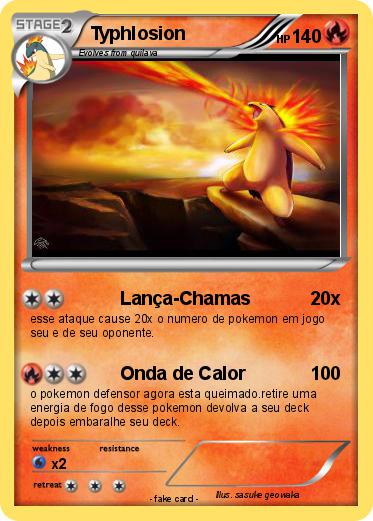 Pokemon Typhlosion