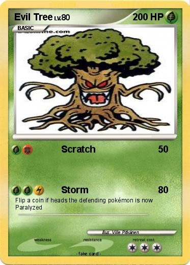 Pokemon Evil Tree