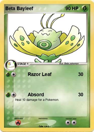 Pokemon Beta Bayleef