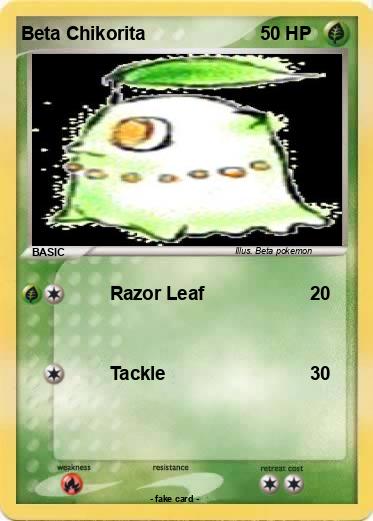 Pokemon Beta Chikorita