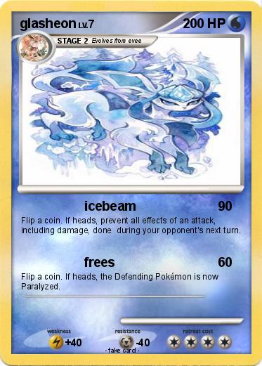 Pokemon glasheon
