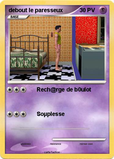 Pokemon debout le paresseux