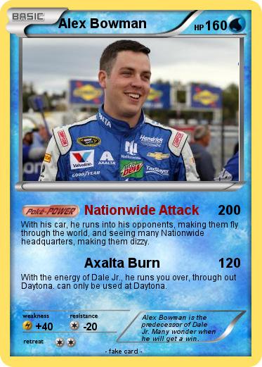 Pokemon Alex Bowman