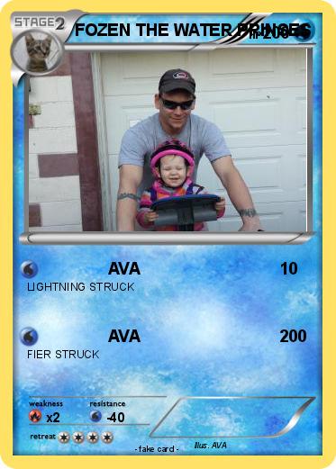 Pokemon FOZEN THE WATER PRINSES