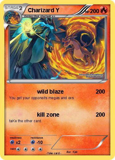 Pokemon Charizard Y