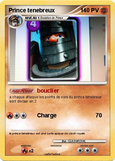 Pokemon Prince tenebreux