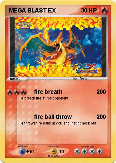 Pokemon MEGA BLAST EX