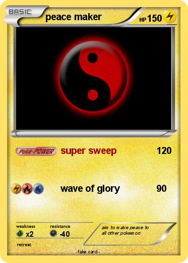 Pokemon peace maker