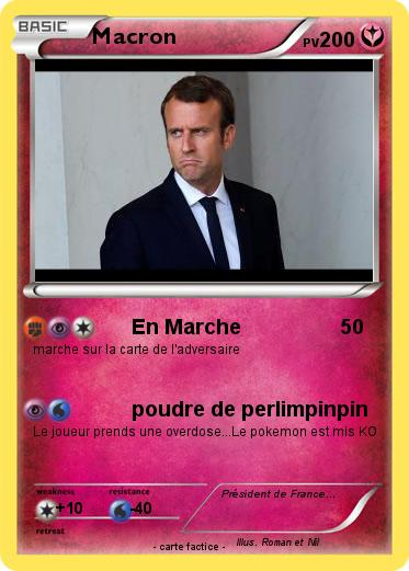 Pokemon Macron
