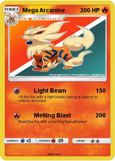 Pokemon Mega Arcanine