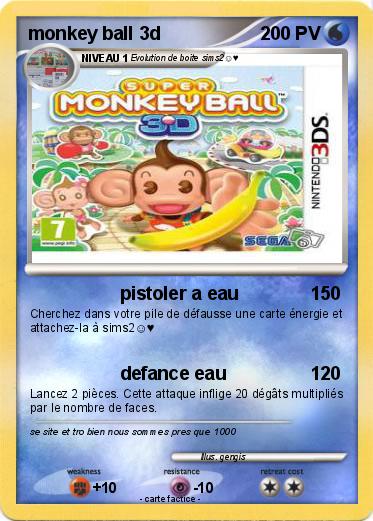 Pokemon monkey ball 3d