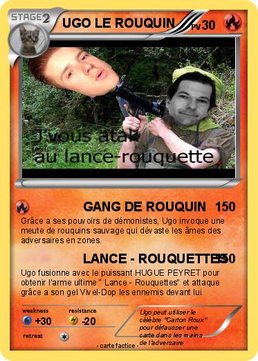 Pokemon UGO LE ROUQUIN