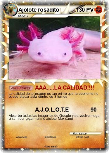Pokemon Ajolote rosadito