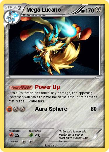 Pokemon Mega Lucario