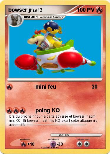 Pokemon bowser jr