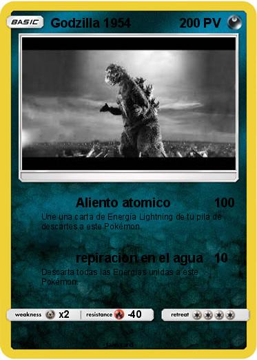 Pokemon Godzilla 1954