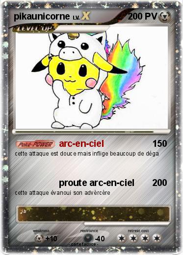 Pokemon pikaunicorne
