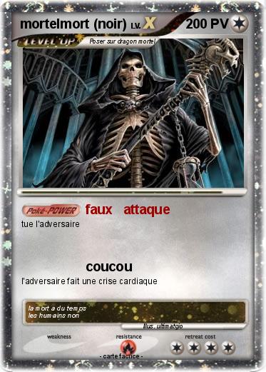 Pokemon mortelmort (noir)