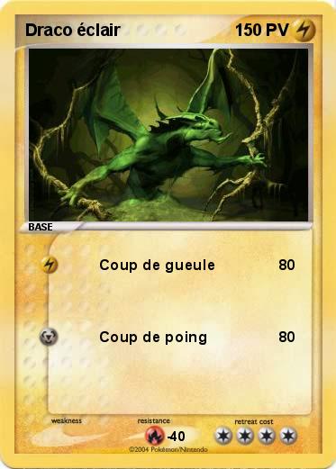 Pokemon Draco éclair