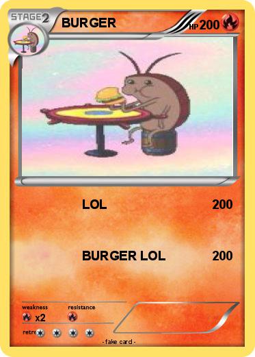 Pokemon BURGER