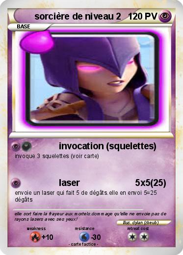 Pokemon sorcière de niveau 2