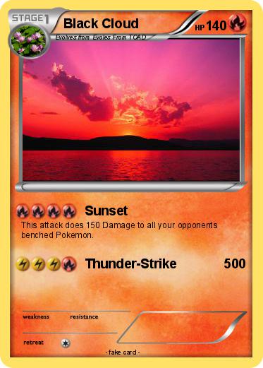 Pokemon Black Cloud