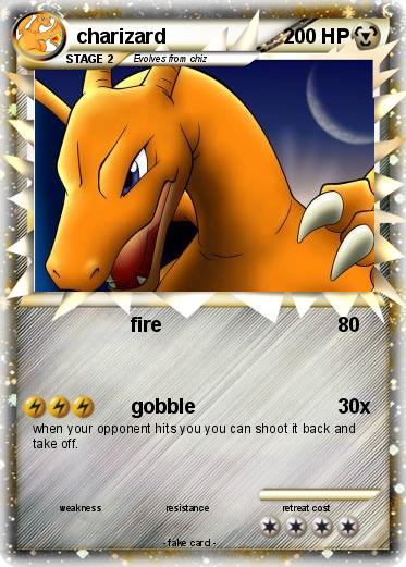 Pokemon charizard