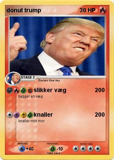 Pokemon donut trump